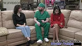 Dr. Tampa, Examine Brooklyn Rossi's Tight Pussy In Her First Gyno?