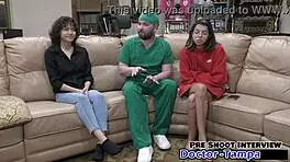 Dr. Tampa, Examine Brooklyn Rossi's Tight Pussy In Her First Gyno?