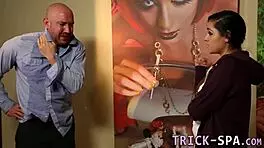 teen domina masseuse gives me cum