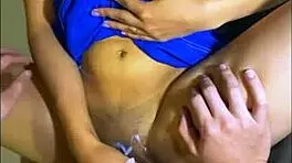 The exchange student stays at her tutor's apartment.