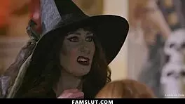 Stepdad and stepdaughter risk getting caught in nasty acts