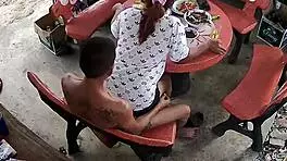 getting secretly filmed by my friend while we fuck rough and creampie.