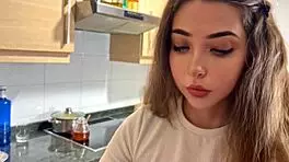 Blonde Maid in Tight Jeans Gets Me Hot and Fucked Hard