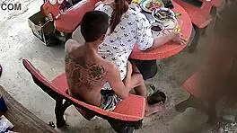 getting secretly filmed by my friend while we fuck rough and creampie.