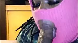 she played with bubbles after a fun activity