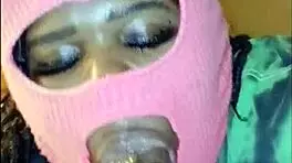 she played with bubbles after a fun activity