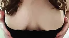 Nicole Teases Her Plump Ass In The Bathroom