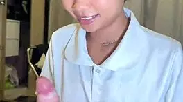 18yo Thai Student Creampied By Foreigner In Steamy After-School Doggystyle Session