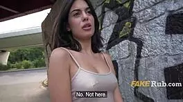 random italian babe picked off streets, insanely hot for public action