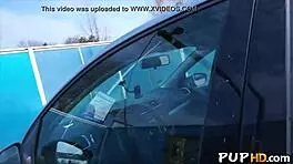 I spied on this hot teen getting fuckd in public, tracy anderson style.