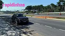 big ass latina lina nakamura gets creampied by john coffee on the street