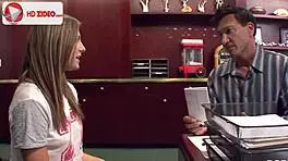 Dahlia Sky Bailey Fucking Her First Latino In Office HD Porn