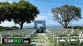 I teach my stepdaughter wedding night pleasures with handjob and face fucking