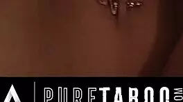 Sheltered Stepdaughter Aria Valencia Rides Stepdad in Kinky Taboo Quickie