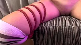 tattooed redhead's naughty punishment with deepthroat blowjob