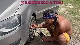 Fiz Putaria Gostosa Com Amigos No Mato