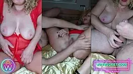 homemade triple combo with mature wife and young guy