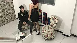 Latina Teases Stepbrother with Erotic Dance and Hard Screw