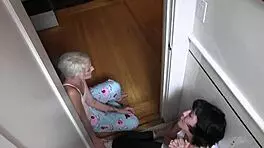 Lesbians Having Wild Fun with Strapon in Hot Blowjob and Doggystyle Action!