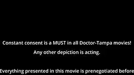 aria nicole's pussy gets shocked and blasted with cum backstage in latex