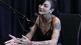 Teen prefers dominating in gang bang video