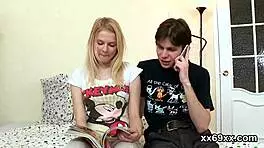 physician checks hymen before virgin cutie gets pounded in hardcore threesome