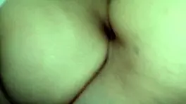 teen in lingerie and stockings bent over