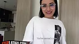 Oh Wow, Big Ass Latina Teen Rides Stepdaddy's Monster Cock In Hot Cowgirl Pov!