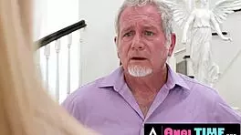 naughty petite khloe kapri gives hung stepdad her ass