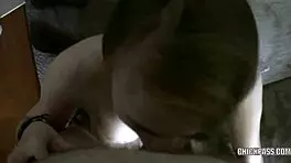 i watch blonde cutie soleil fuck her dildo and suck my cock in college dorm