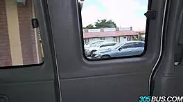 Innocent Teen 18+ Kara Hartley Banged on Public 305Bus