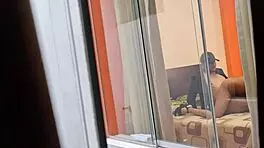 Mexican nurse Miranda caught banging lover with window wide open