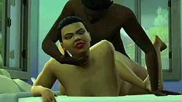 Arab milf sneaks her young 18+ lover home for hidden passion