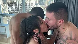 Swinger Party with Two Sluts Getting Holes Drilled Hard