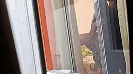 Mexican nurse Miranda caught banging lover with window wide open