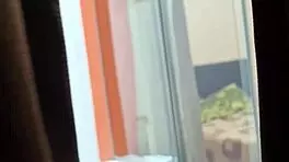 Mexican nurse Miranda caught banging lover with window wide open