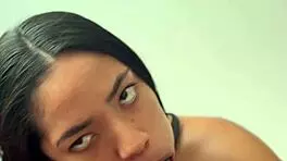 Teen gives POV blowjob to stepdad's BBC