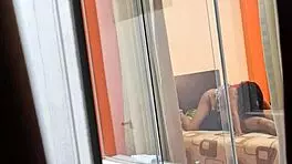 Mexican nurse Miranda caught banging lover with window wide open