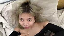 Hey, I got lingerie for my Indonesian wife, but will she swallow my load?