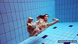 Wow! Martina the Hot Croatian Continues Her Steamy Bikini Show by the Pool