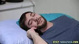 Teenage Stepsister Gets Mouth Jizzed by Big Cock