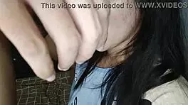 japanese student blows perfectly in bedroom creampie scene