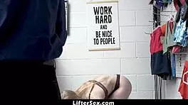 Handcuffed Thief Emma Starletto Teases Officer With Big Ass