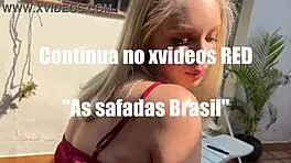 Hot Russian Blonde Teen Sweeps Yard While Black Cock Helps Interracially