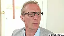 asian teen 18+ gets naked and surprises her neighbor for his birthday - full movie on freetaboo net