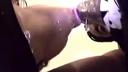 Homemade hotel fucking turns into a mouthful blowjob with a sexy hot slut and her big ass