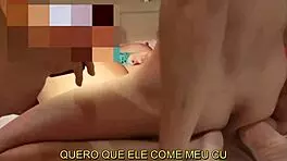 Hot Chubby Housewife Moans While Fucking Young Man Without Condom In Front Of Husband