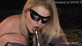 petite blonde dominatrix gina beckman bdsm solo masturbation