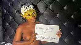 Hey, can this sexy ebony teen handle my wet pussy desires tonight?