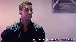 Tiny 18+ Asian Lulu Chu Crushes on Stepfather’s Friend Ryan McLane